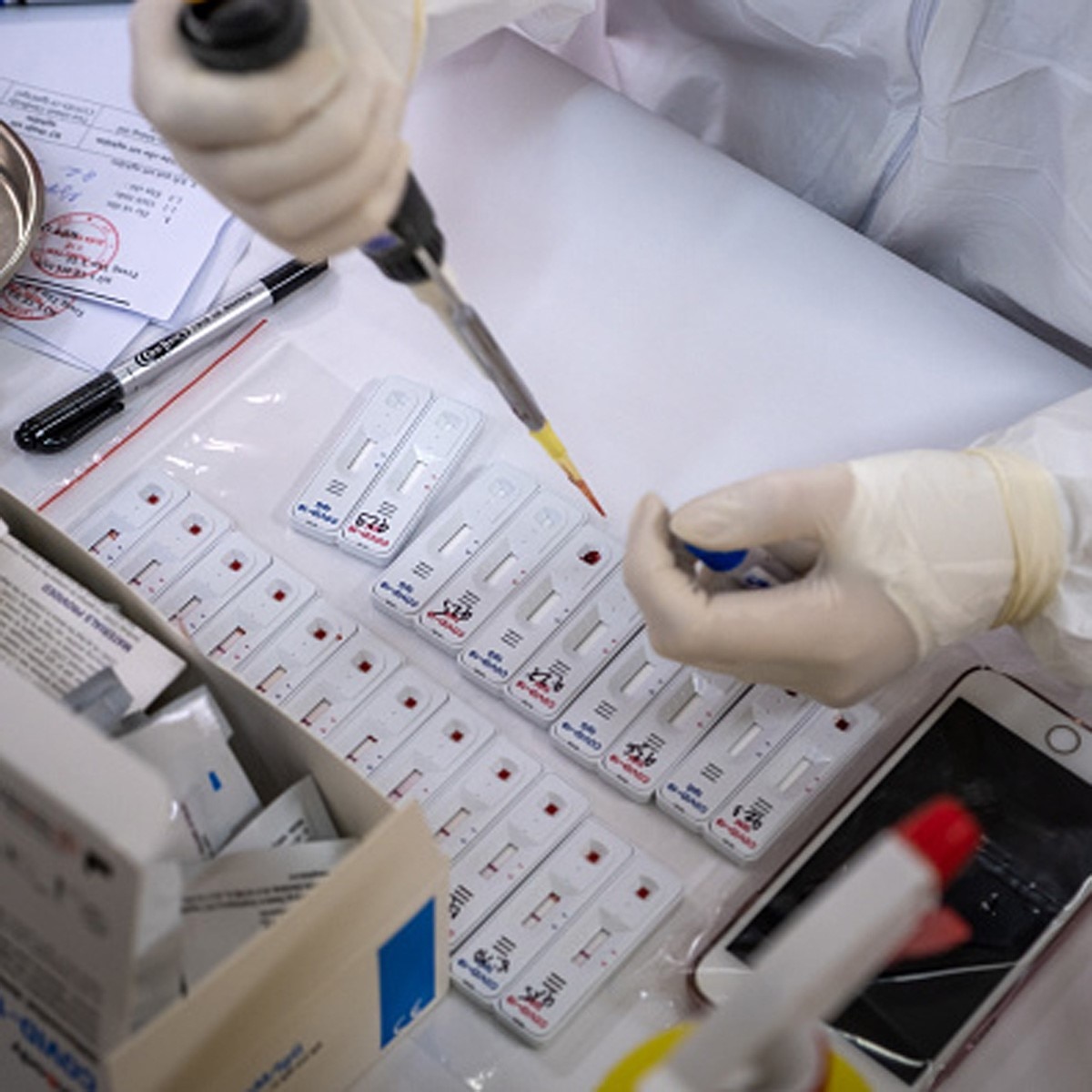 What is FELUDA paper strip test