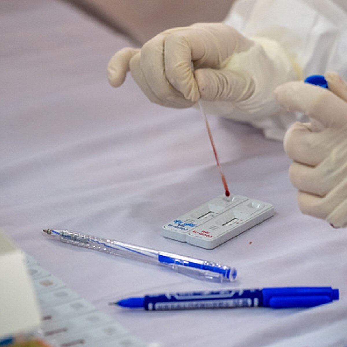 What is FELUDA paper strip test