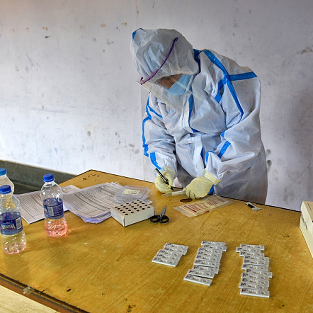 What is FELUDA paper strip test