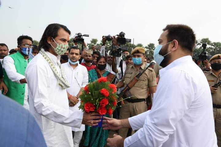 पांच साल में इतनी बढ़ गई तेज प्रताप की संपत्ति