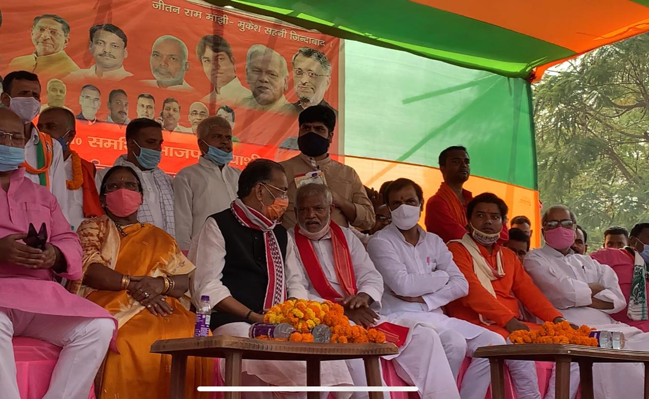 मंच पर भीड़ देख कर भड़के पूर्व केंद्रीय मंत्री