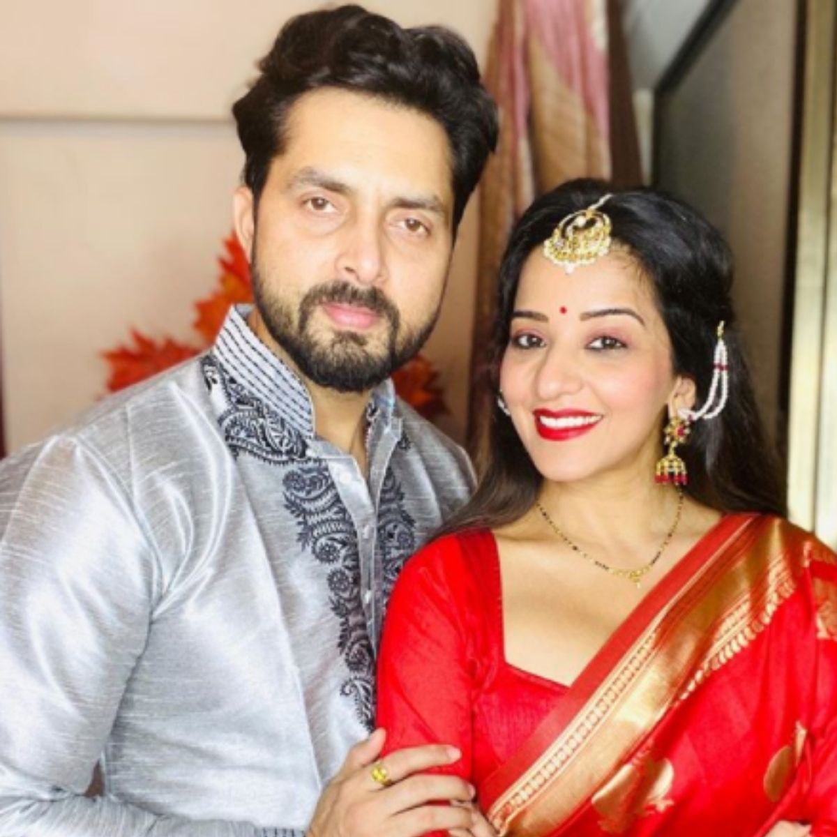 मोनालिसा-पति विक्रांत सिंह राजपूत 