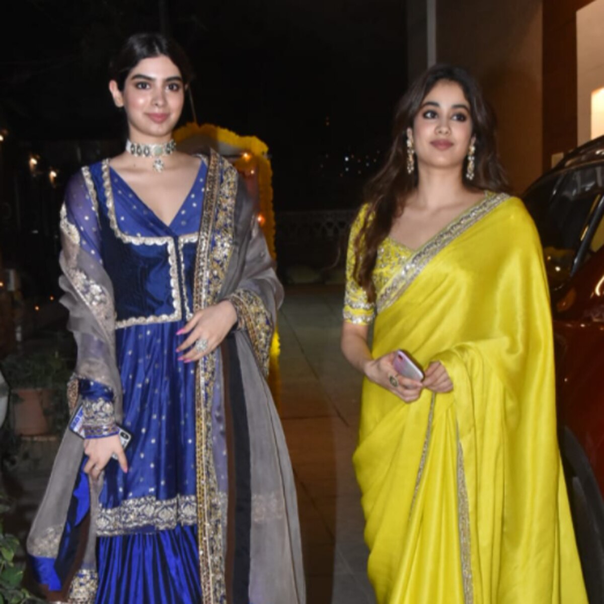 जाह्नवी कपूर और खुशी कपूर