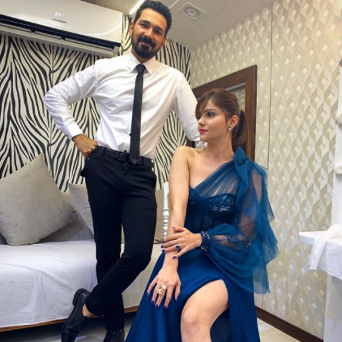 रुबीना और अभिनव 