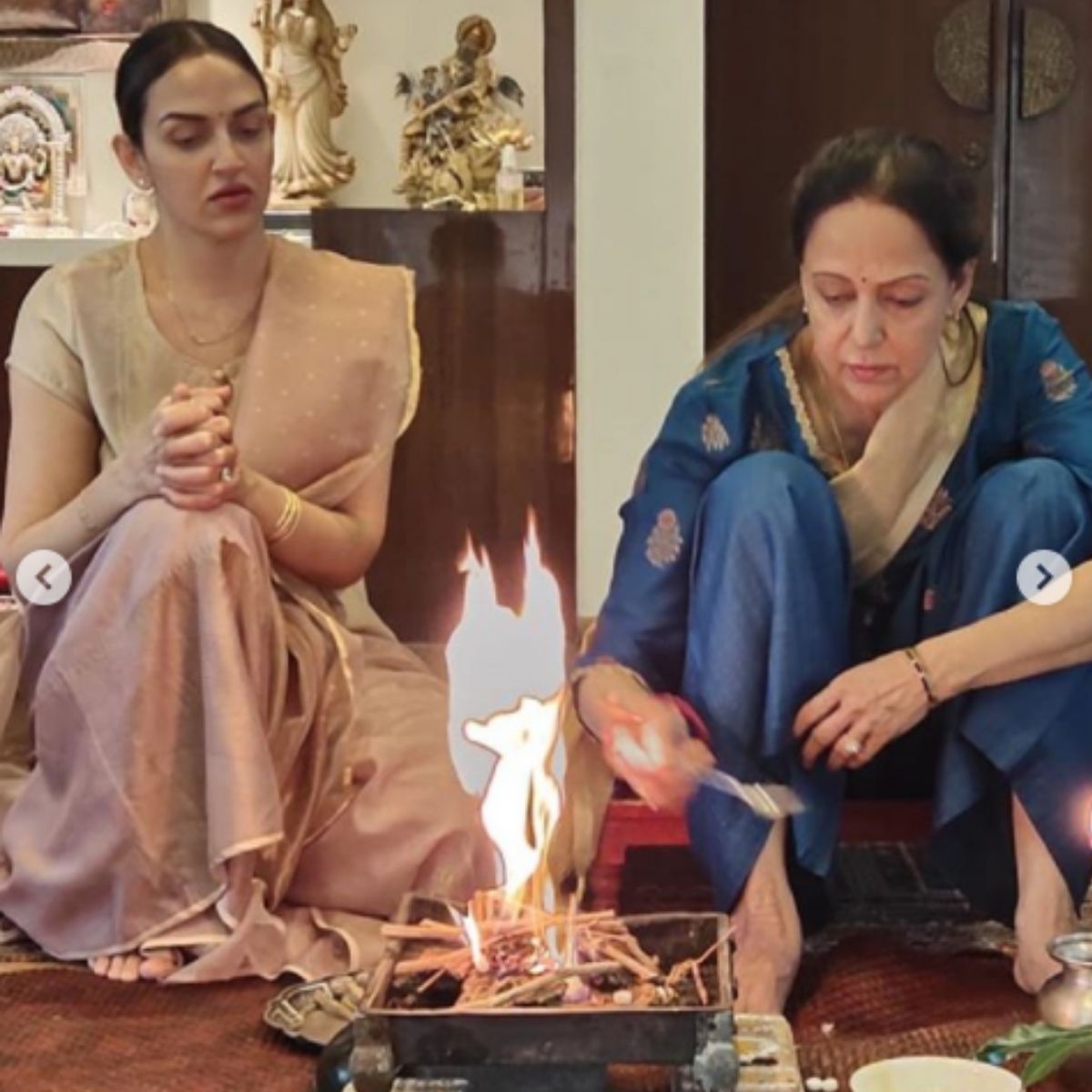 ईशा देओल के जन्मदिन पर हुआ ऑनलाइन हवन