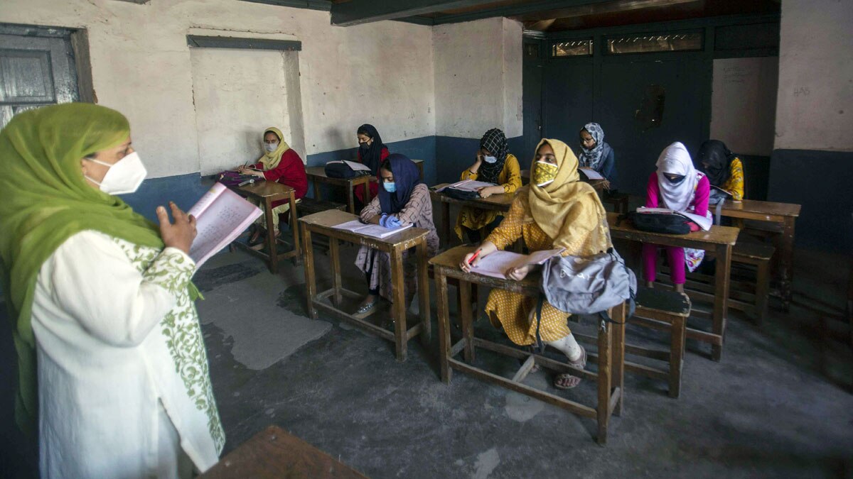 Online class during lockdown प्रतीकात्मक फोटो 
