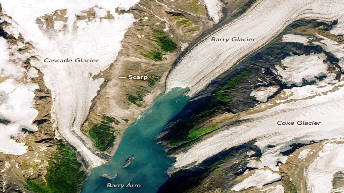 Landslide in Barry Arm Glacier could trigger big Tsunami