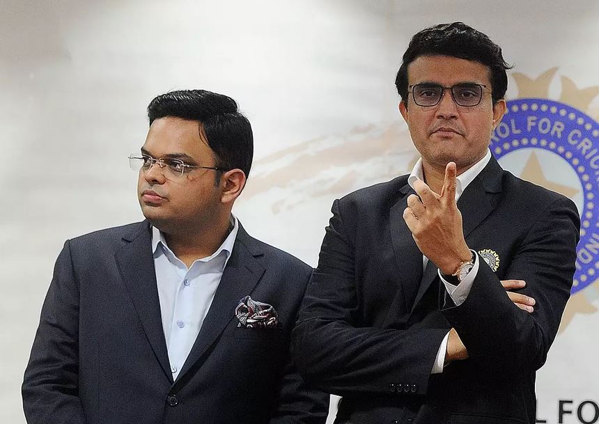 Sourav Ganguly and Jay Shah