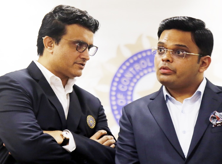 Sourav Ganguly and Jay Shah