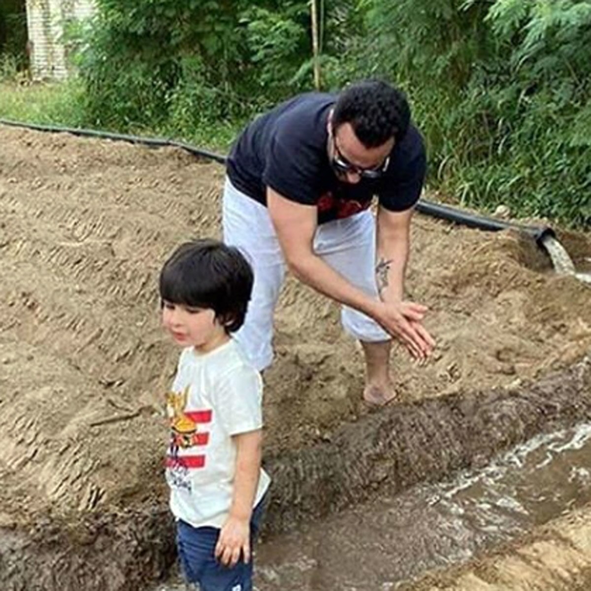 सैफ संग तैमूर