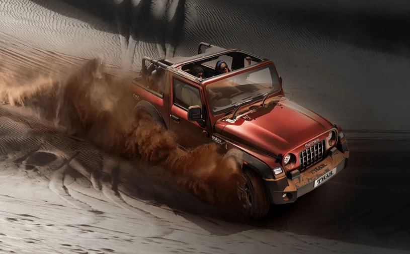 नई महिंद्रा थार को 4 स्टार रेटिंग