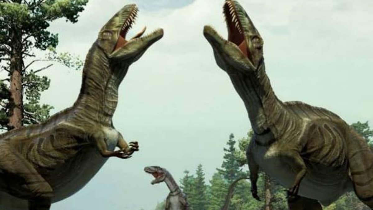 डायनासोर के अंडों के जीवाश्म मिले