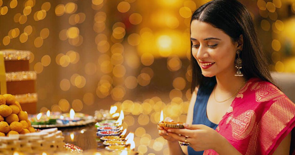 बड़ा घी का दीपक जलाएं