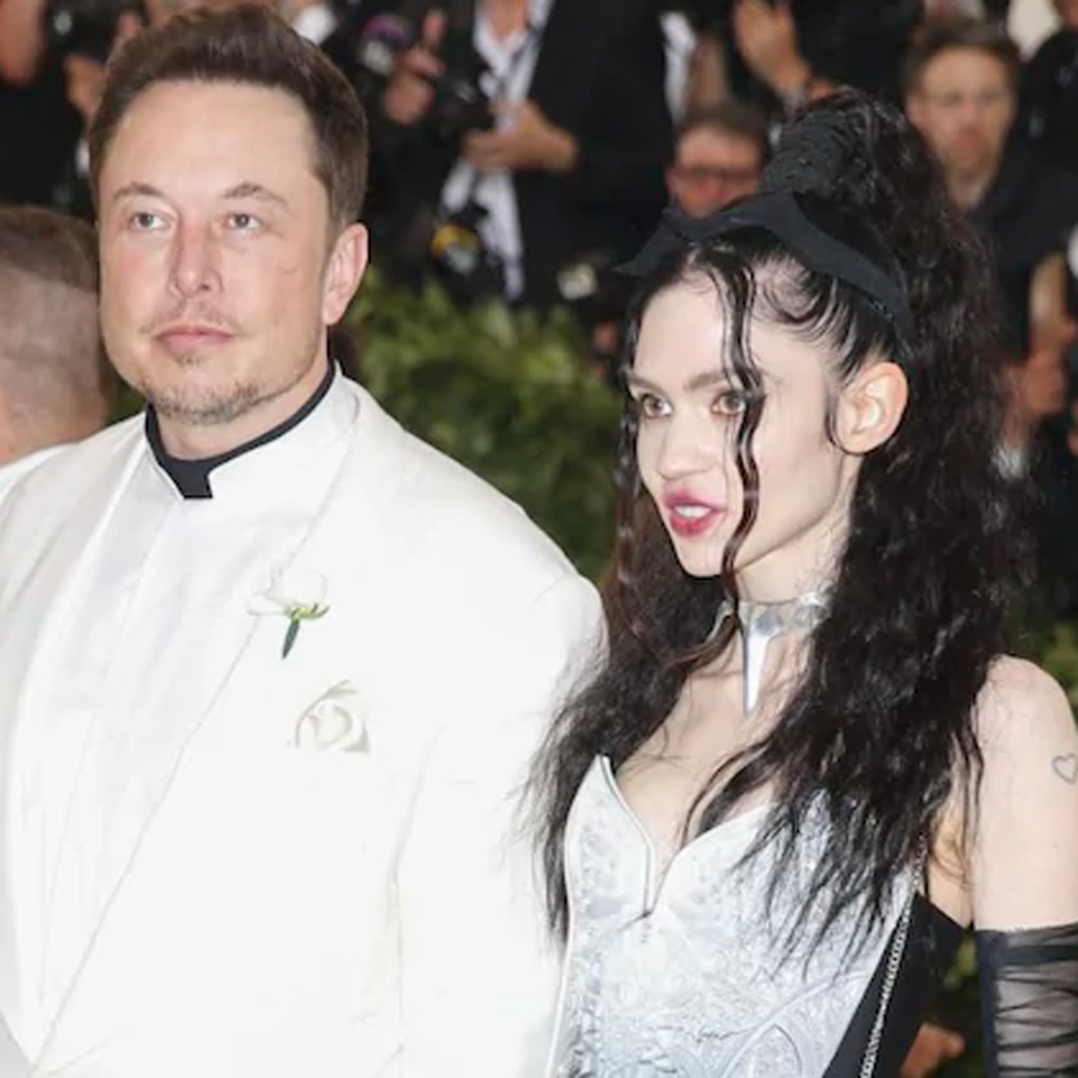 एलन मस्क अपनी गर्लफ्रेंड के साथ