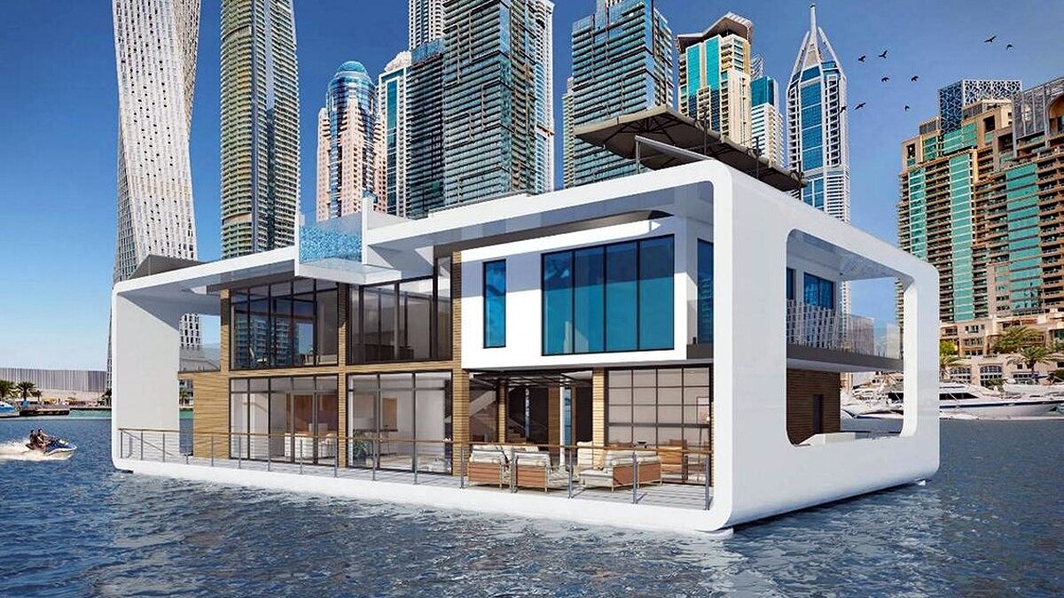Floating Sea Palace Resort In Dubai