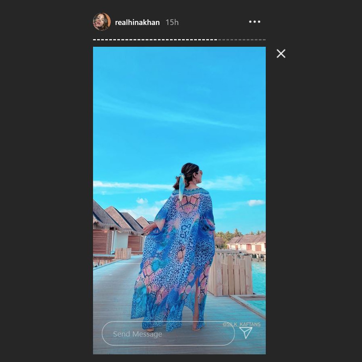 हिना खान मालदीव ट्रिप 