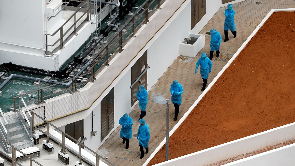 Fourth Wave of Corona in Hong Kong