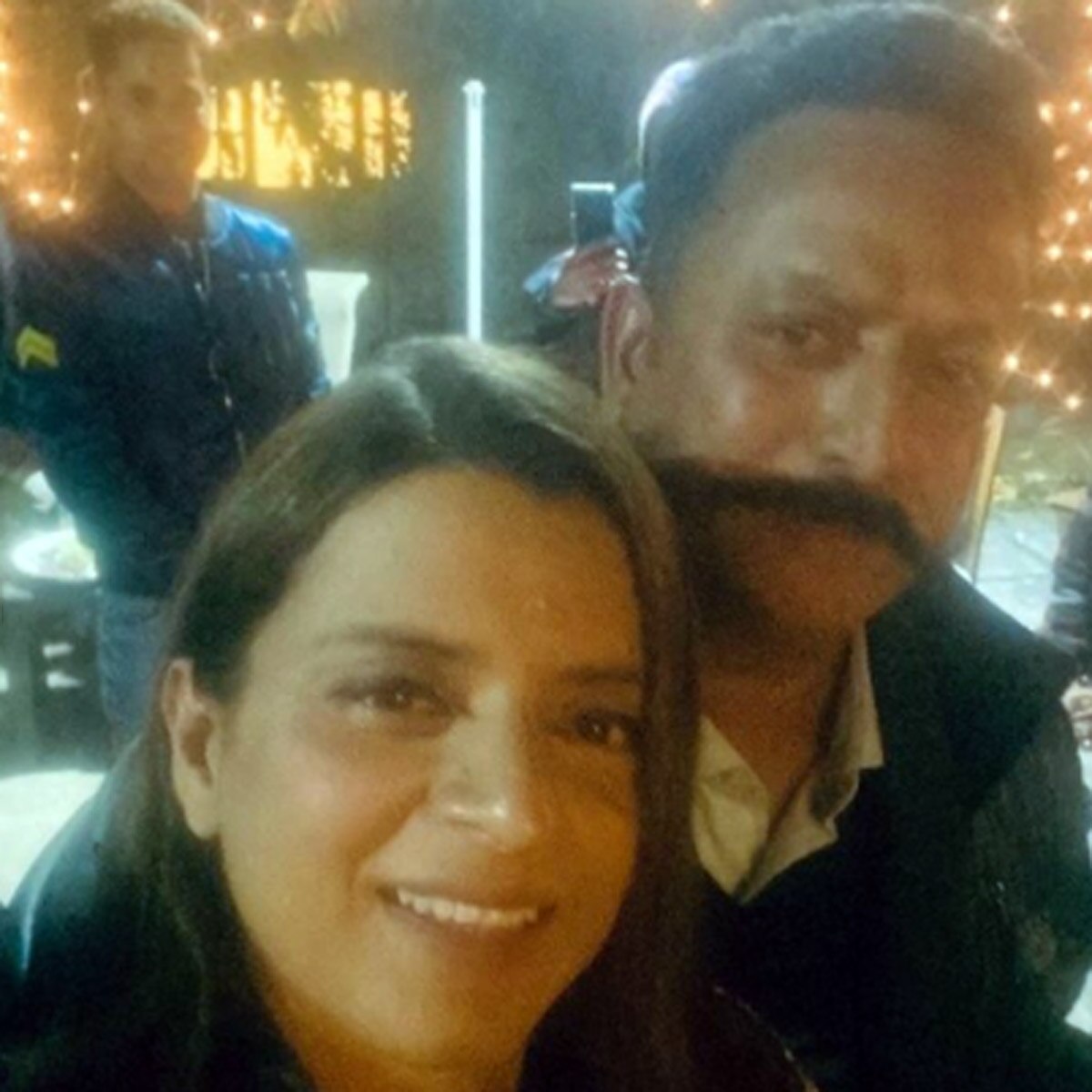 नालागढ़ के महाराज संग रंगोली