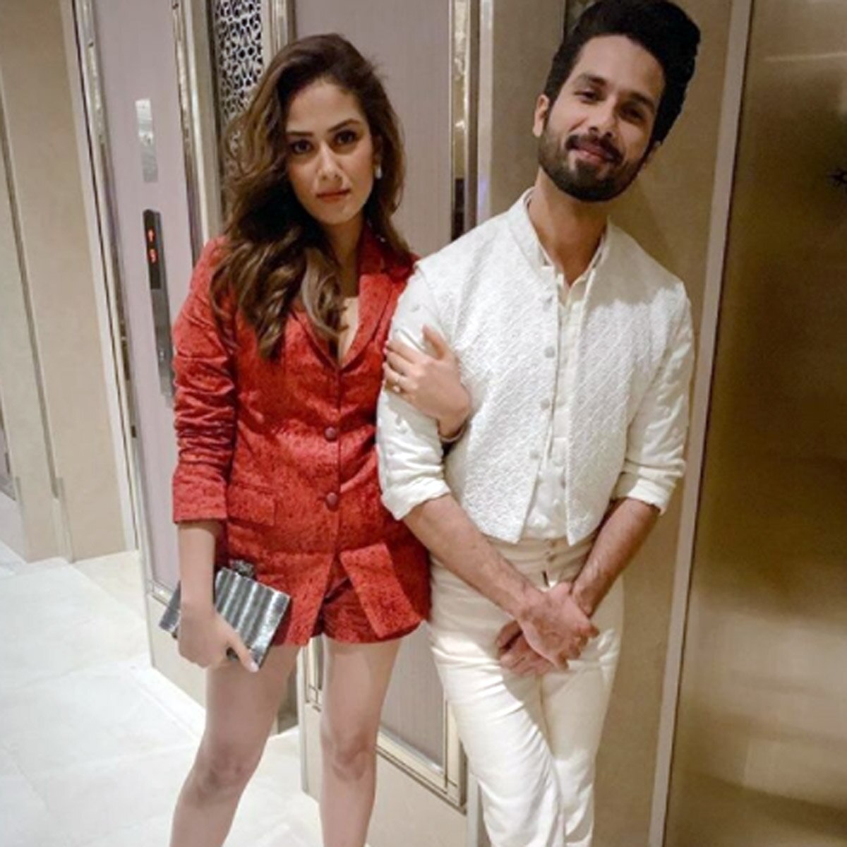 मीरा राजपूत संग शाहिद कपूर