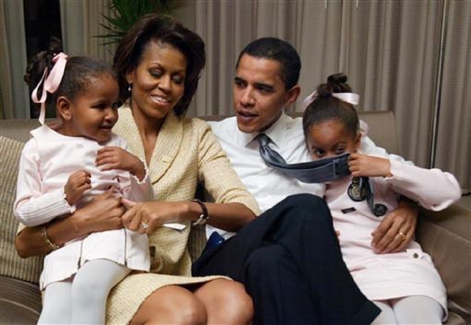 Michelle and Barack Obama 