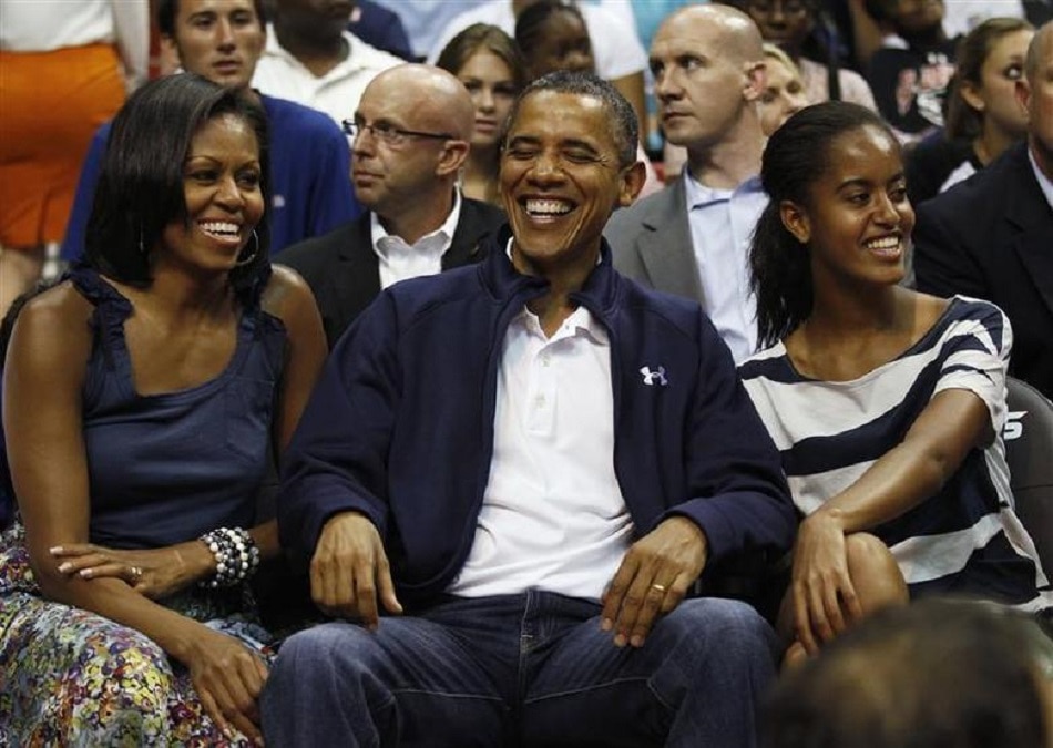 Michelle and Barack Obama 