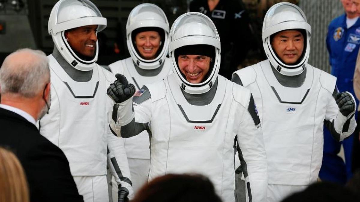 NASA SpaceX Crew 1 astronauts