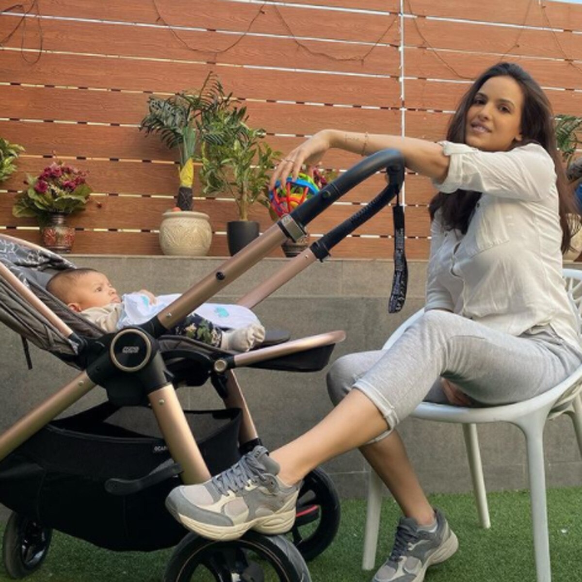 नताशा संग उनका बेटा