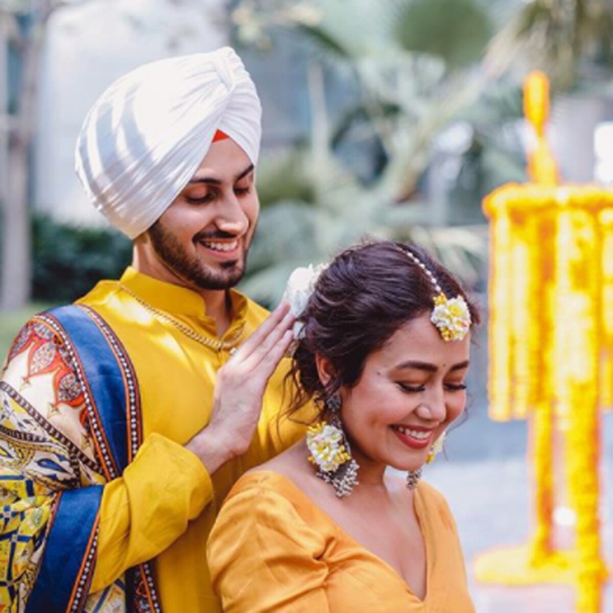 नेहा कक्कड़-रोहनप्रीत स‍िंंह 