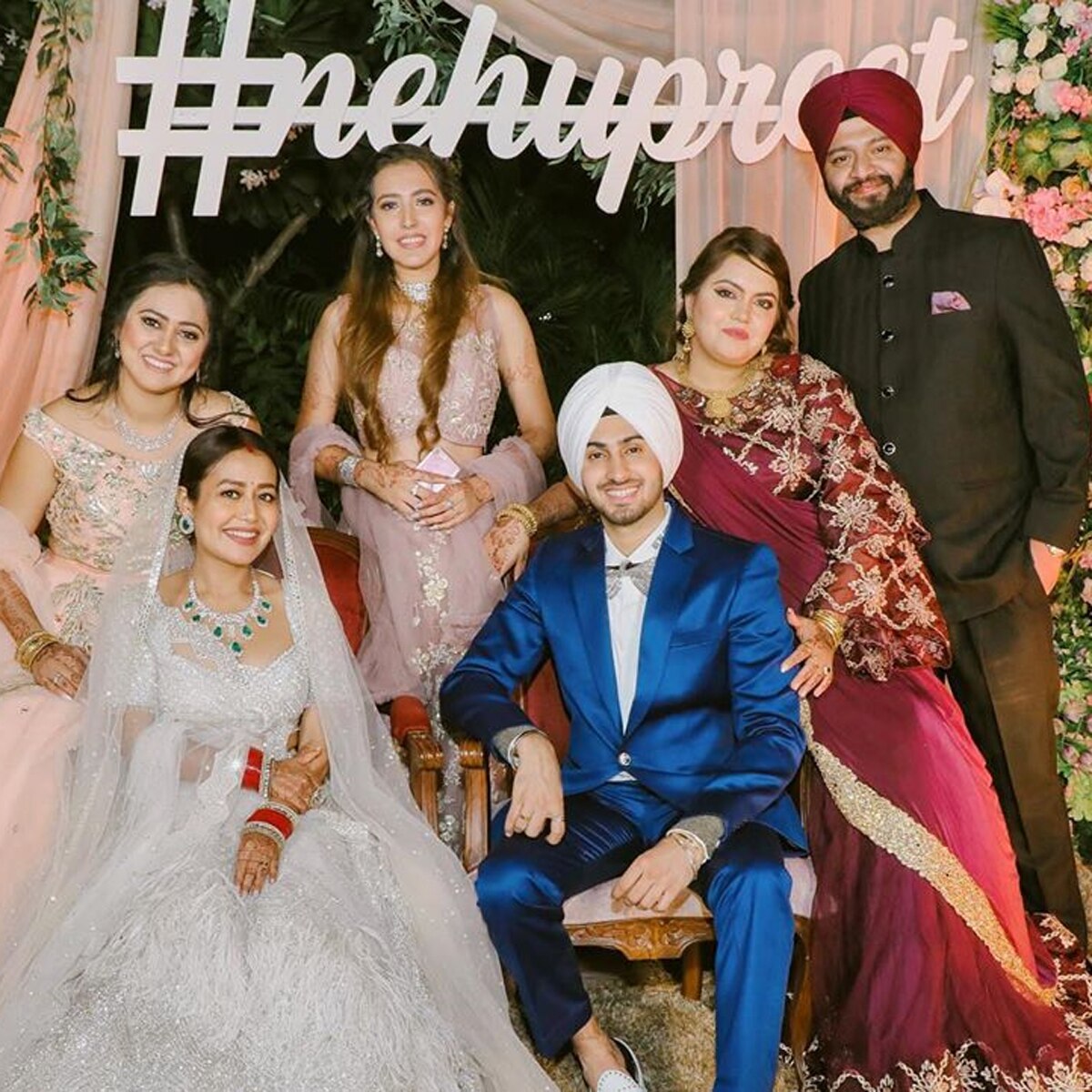 नेहा कक्कड़ और रोहनप्रीत सिंह 