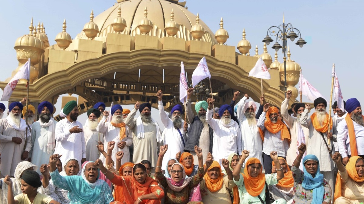  कृषि कानून के खिलाफ किसानों का गुस्‍सा.