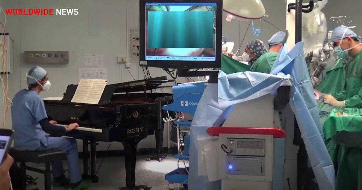 पियानों के संगीत के बीच हुआ ऑपरेशन