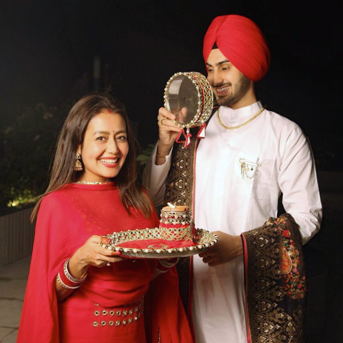 नेहा कक्कड़ संग रोहनप्रीत सिंह