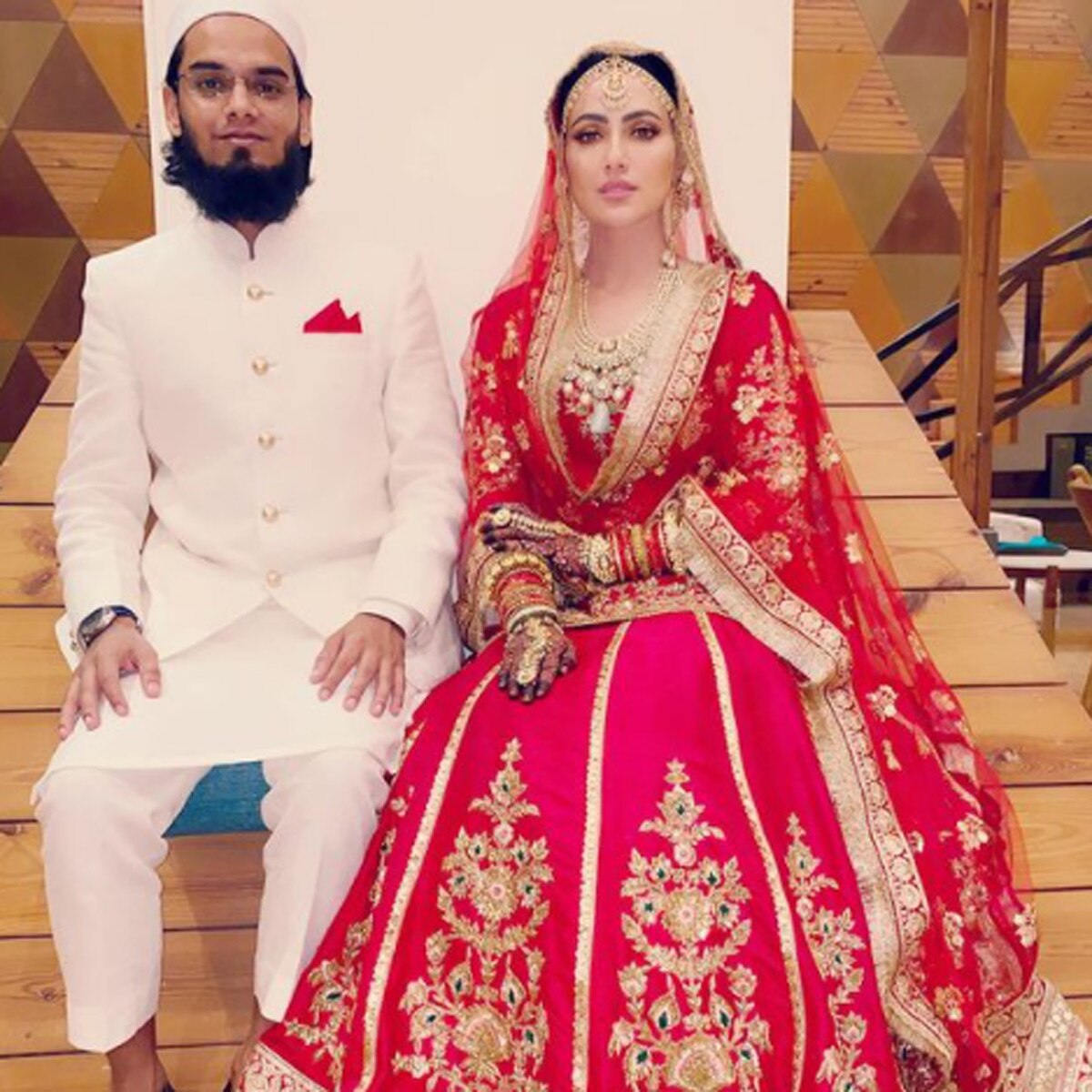 सना खान-मुफ्ती अनस खान 