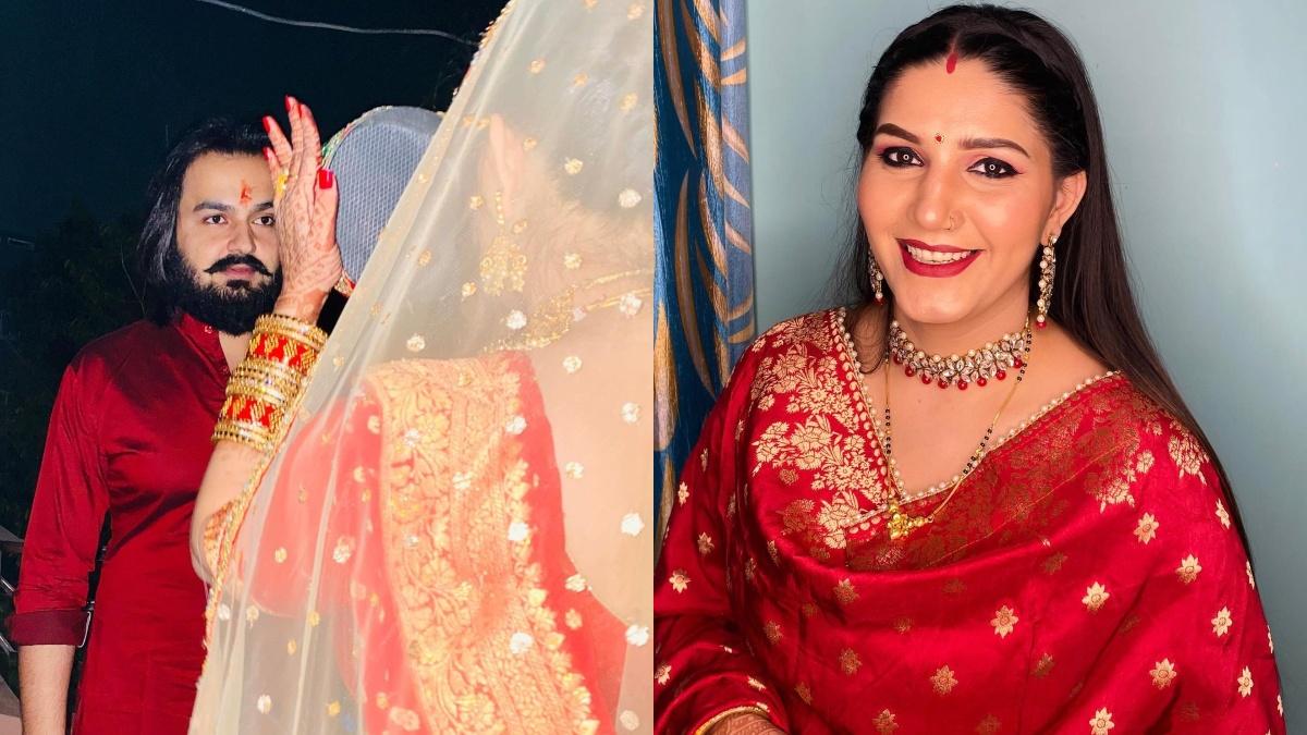 वीर साहू संग सपना चौधरी 