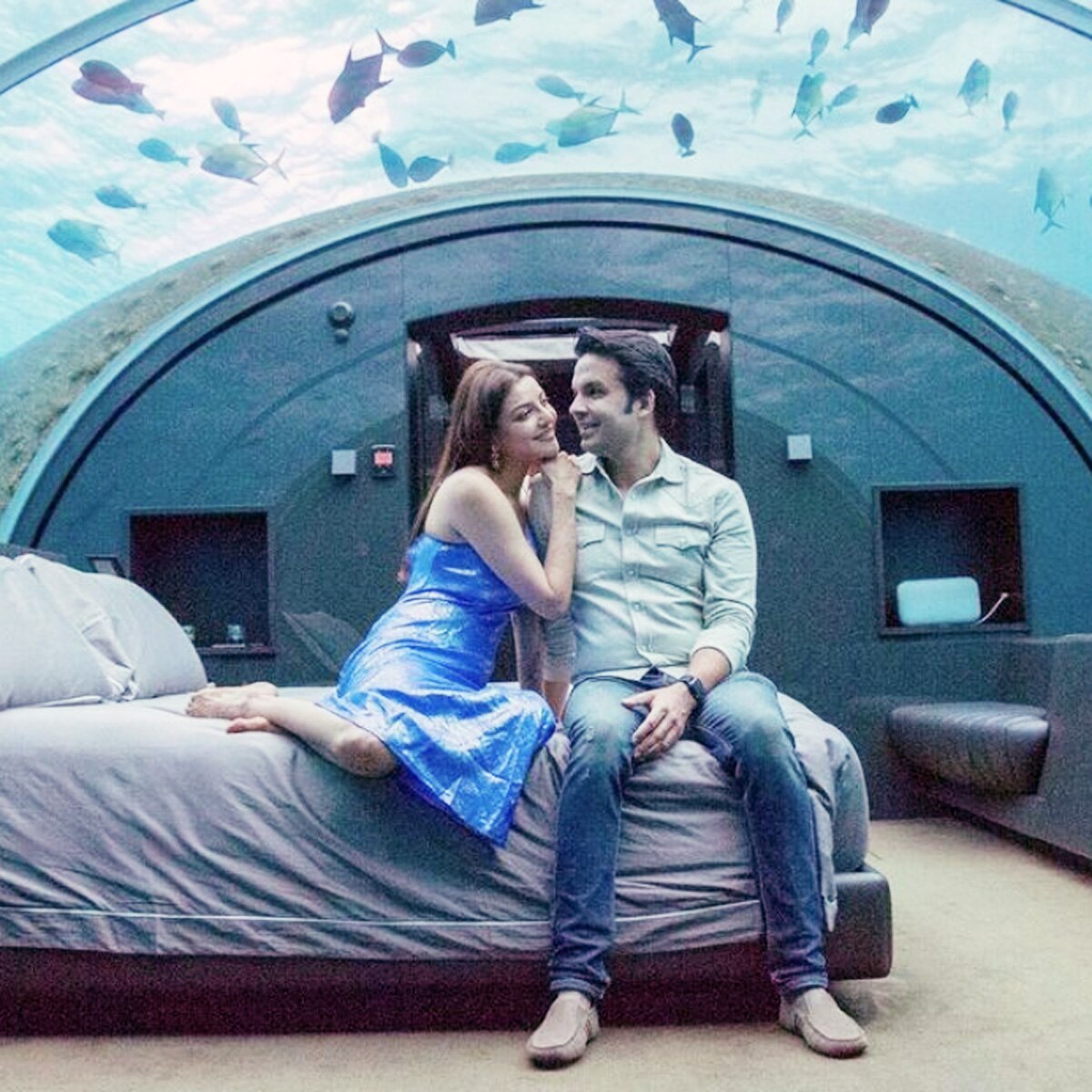 काजल अग्रवाल और गौतम किचलू