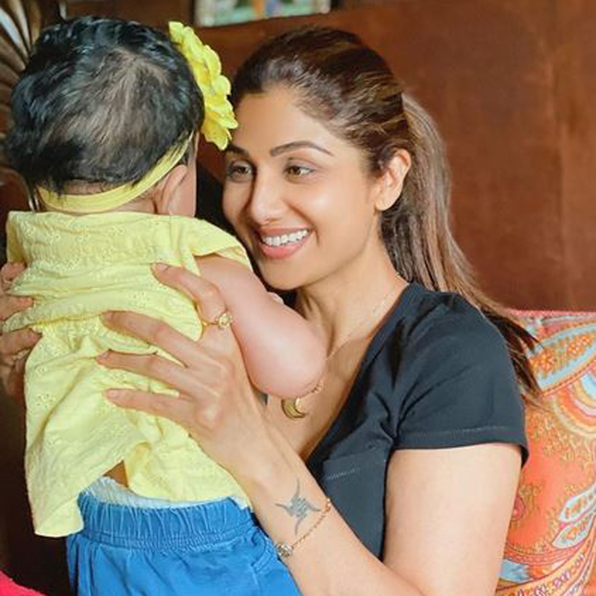 बेटी संग शिल्पा शेट्टी