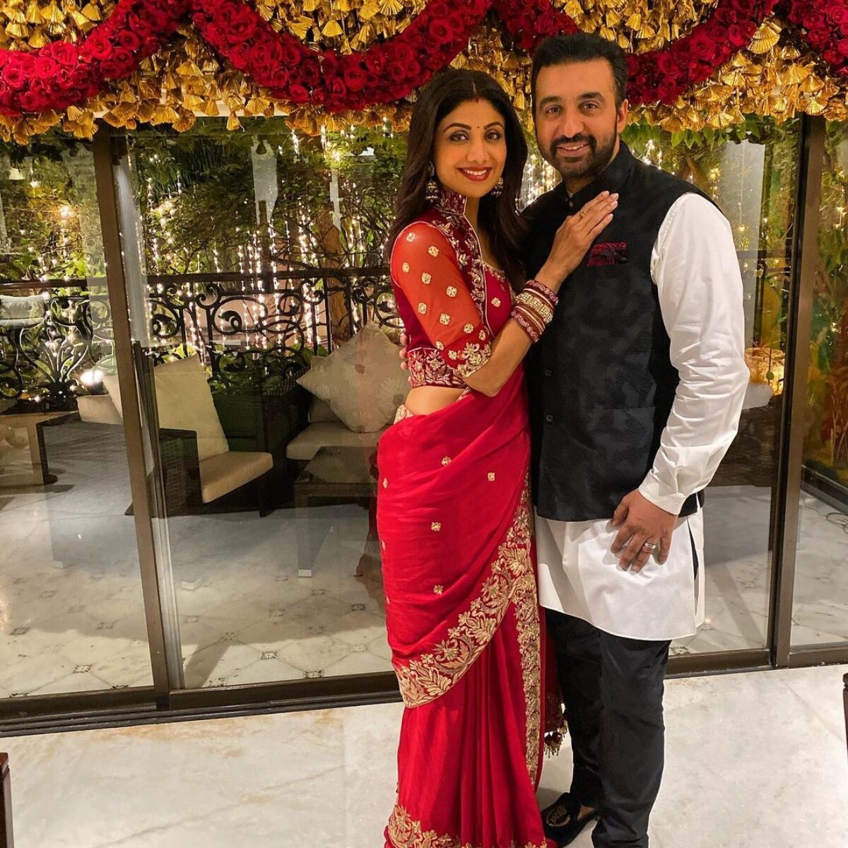 शिल्पा शेट्टी और राज कुंद्रा 