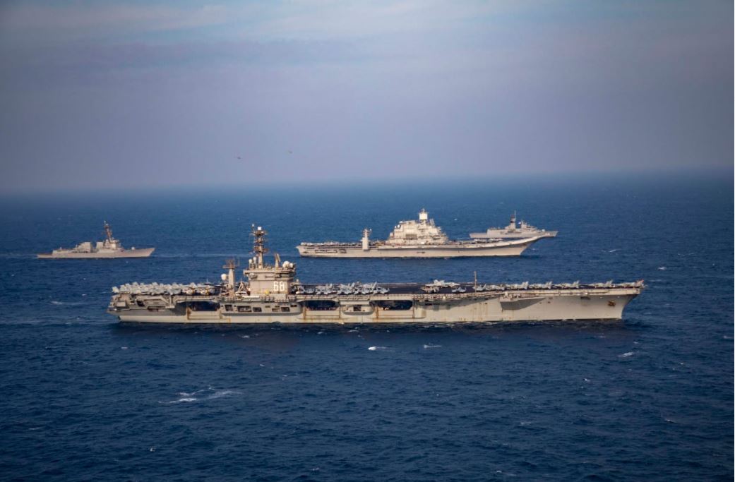 मालाबार युद्धाभ्यास 2020