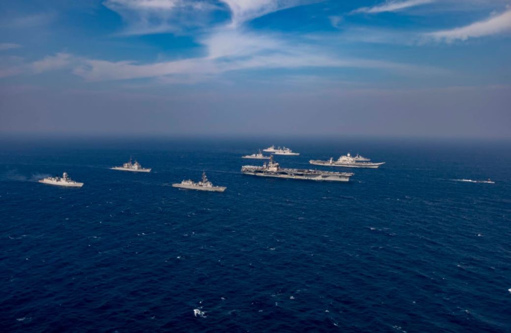 मालाबार युद्धाभ्यास 2020