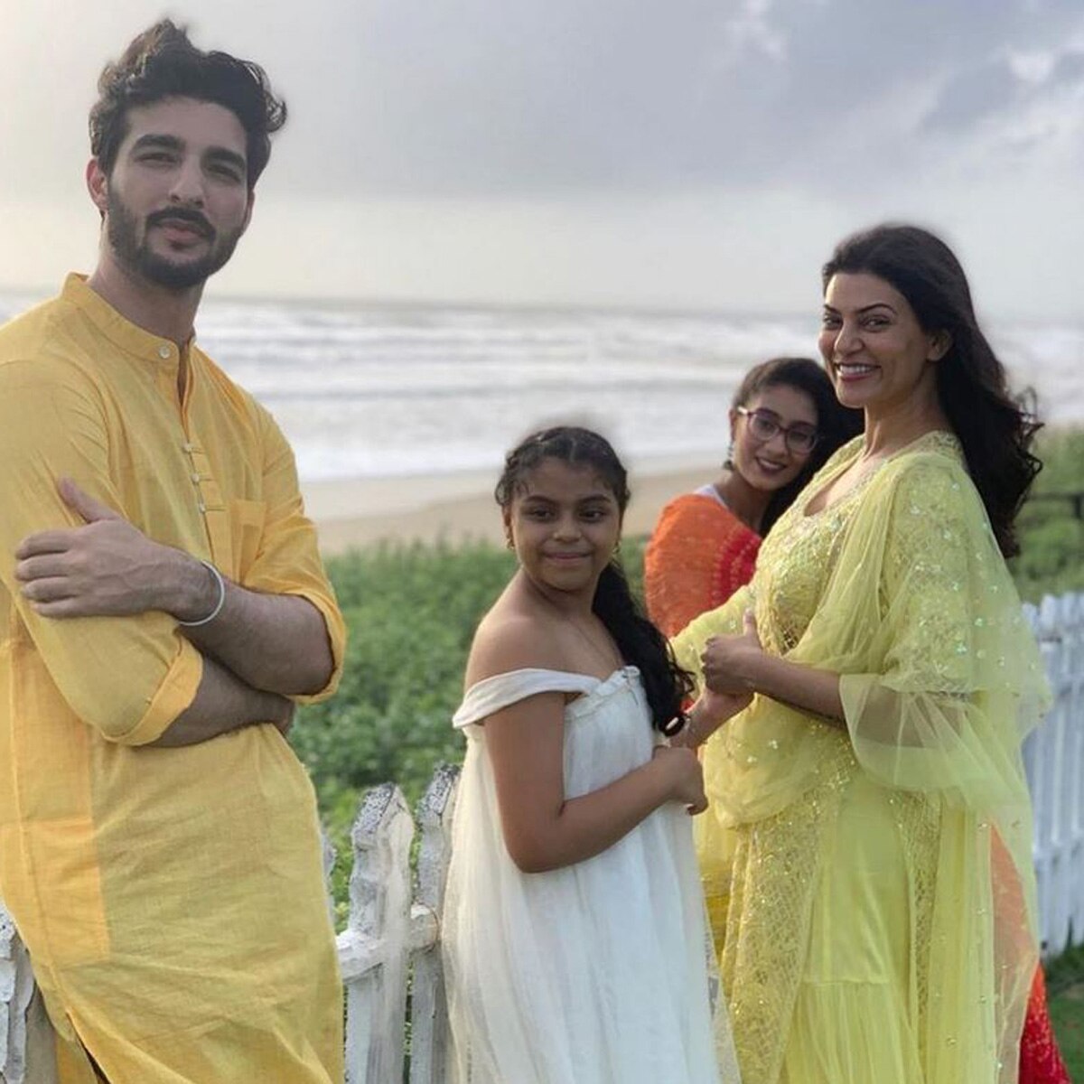 सुष्मिता सेन और रोहमन शॉल