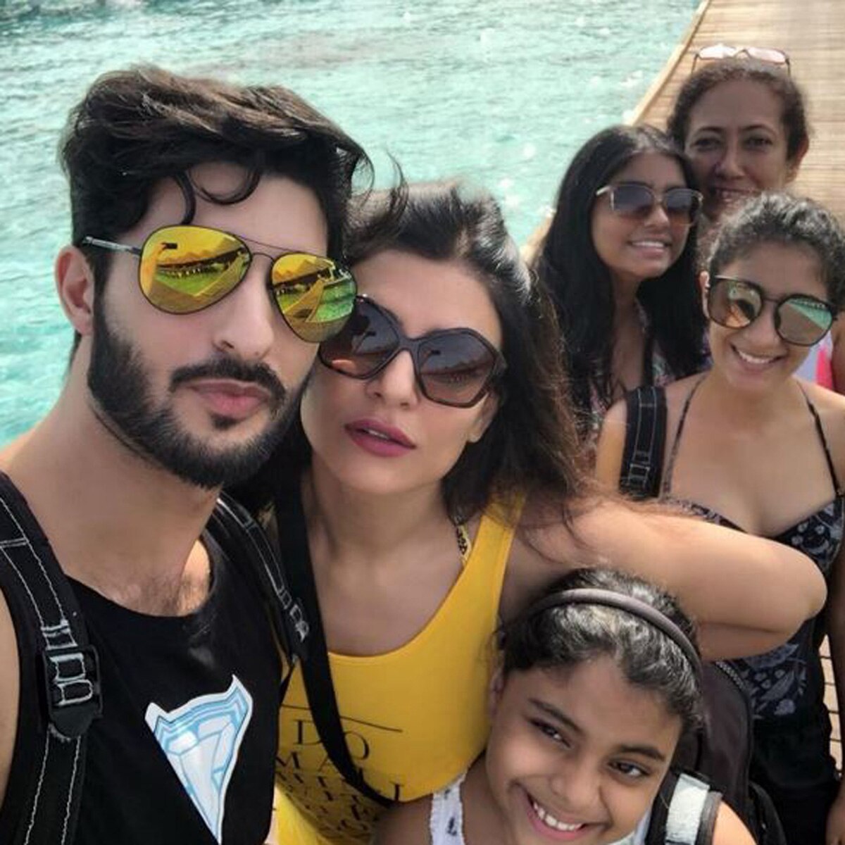 सुष्मिता सेन और रोहमन शॉल