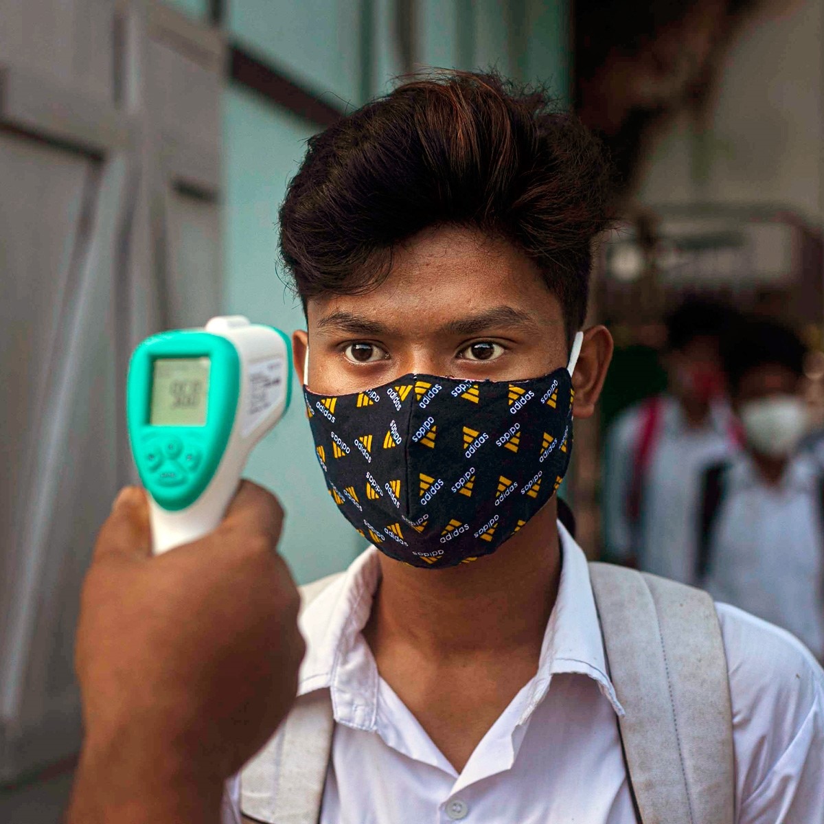 Preventive measures taken in Gauhati schools, Assam (Photo: AP)