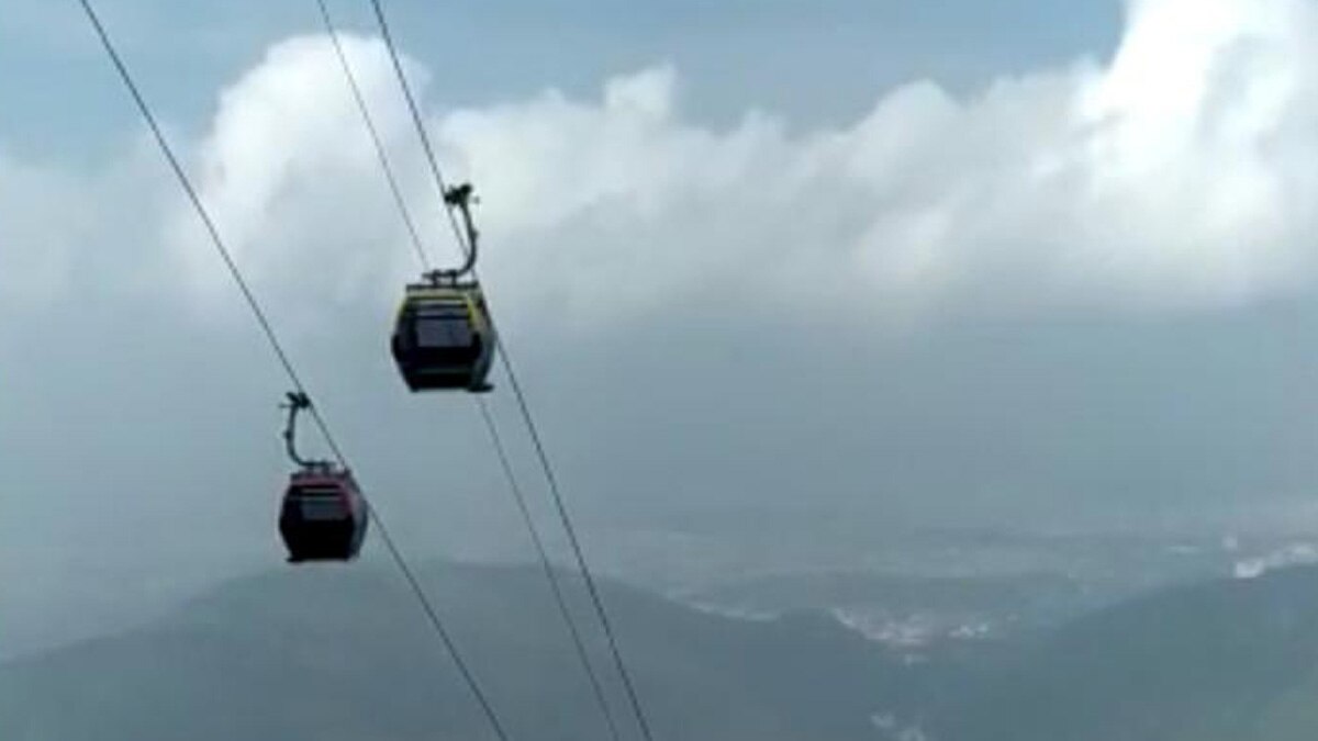 एशिया का सबसे बड़ा रोप-वे (फोटो आजतक)