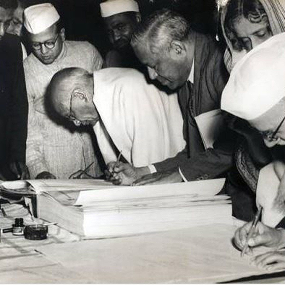 Moment When Formed Constitution of India 