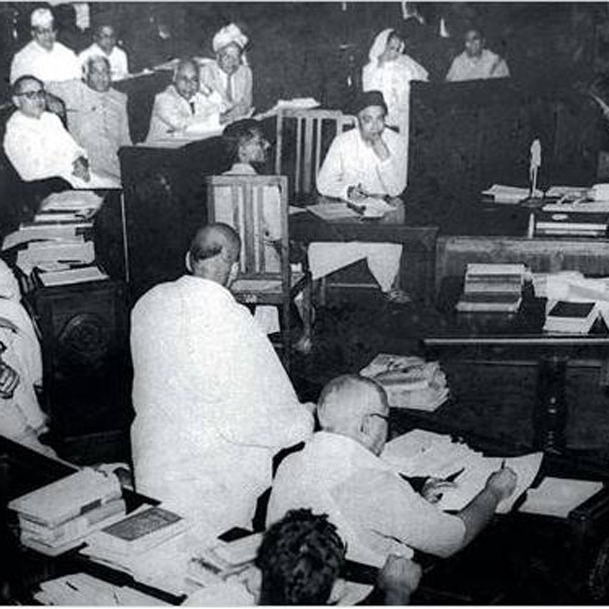 Moment When Formed Constitution of India 
