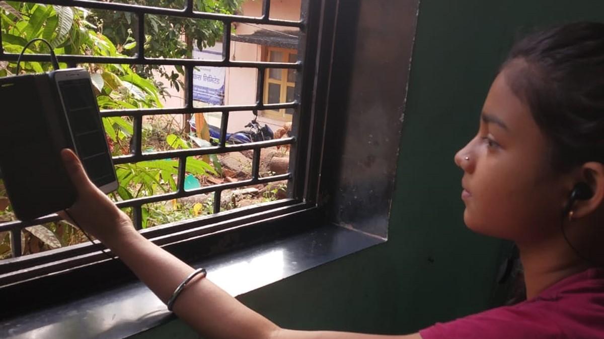 Online class during lockdown