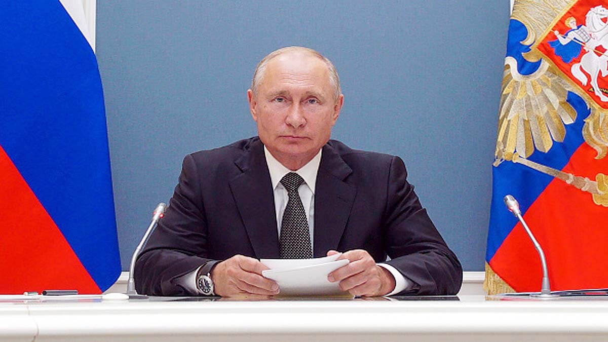 Vladimir Putin and Joe Biden