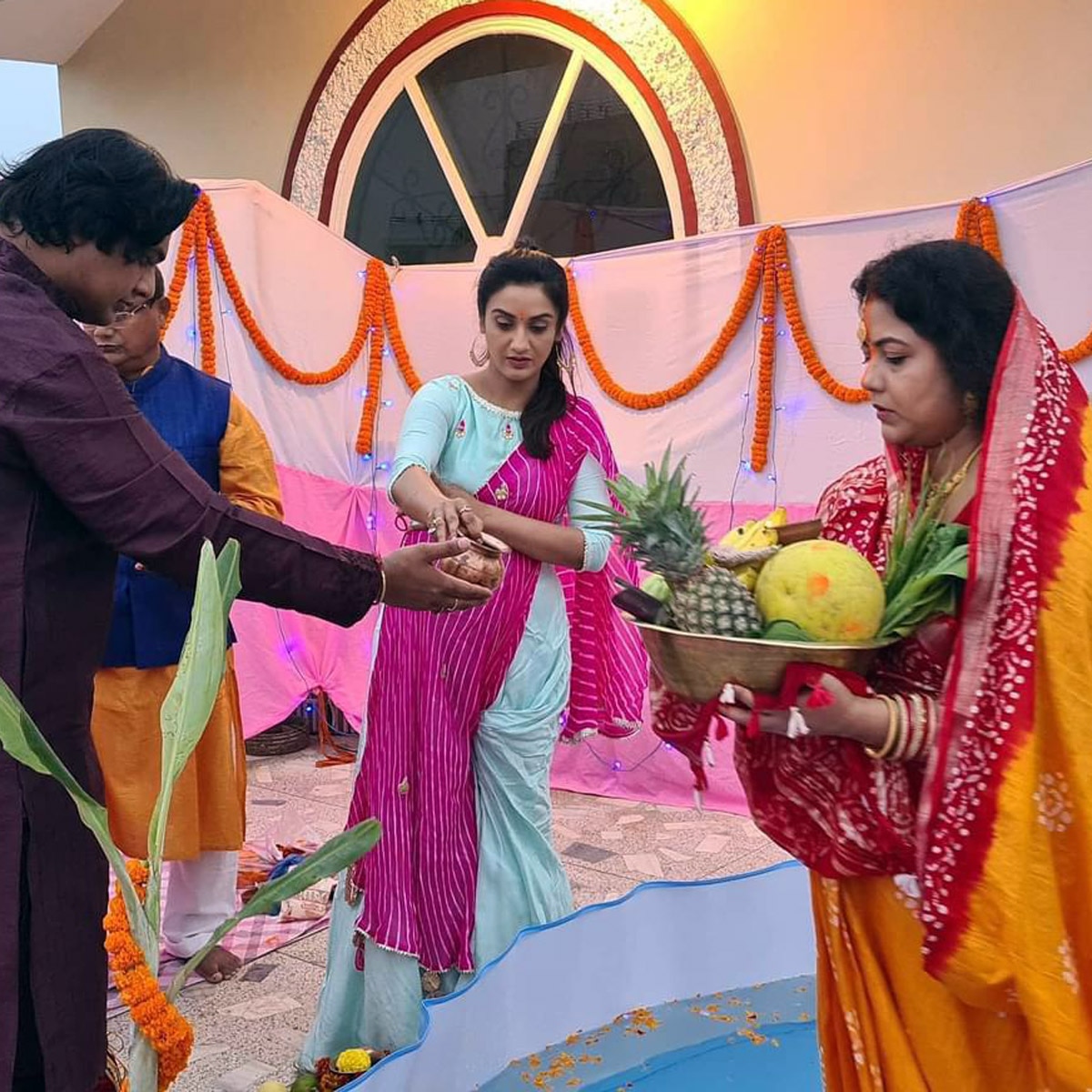 रति पांडे छठ पूजा