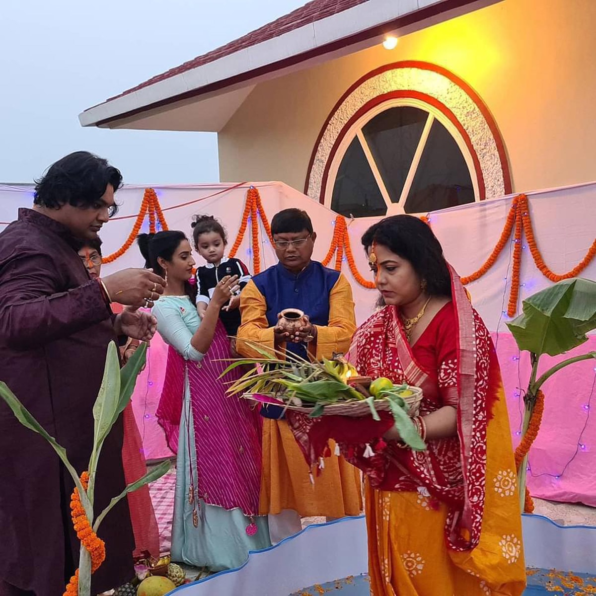 रति पांडे छठ पूजा