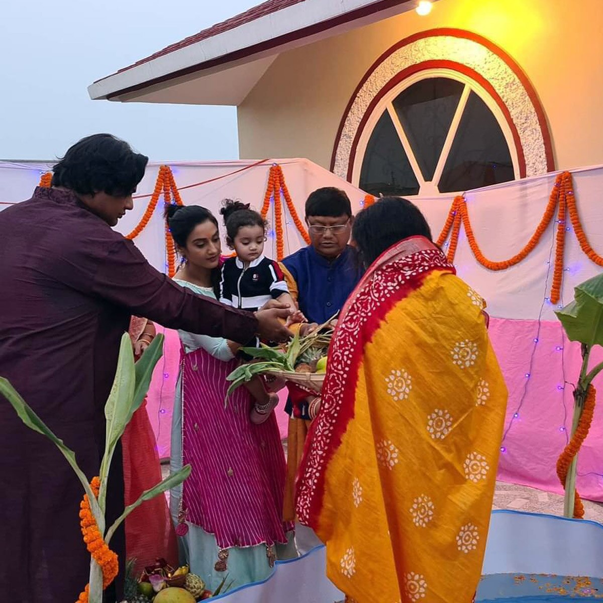 रति पांडे छठ पूजा